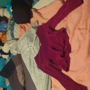 Long sleeve pink soft shirt